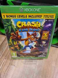 Crash Bandicoot N. Sane Trilogy XBOX ONE Series X Nowa Folia Sklep