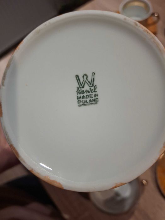 Serwis kawowy chodzież, Wawel