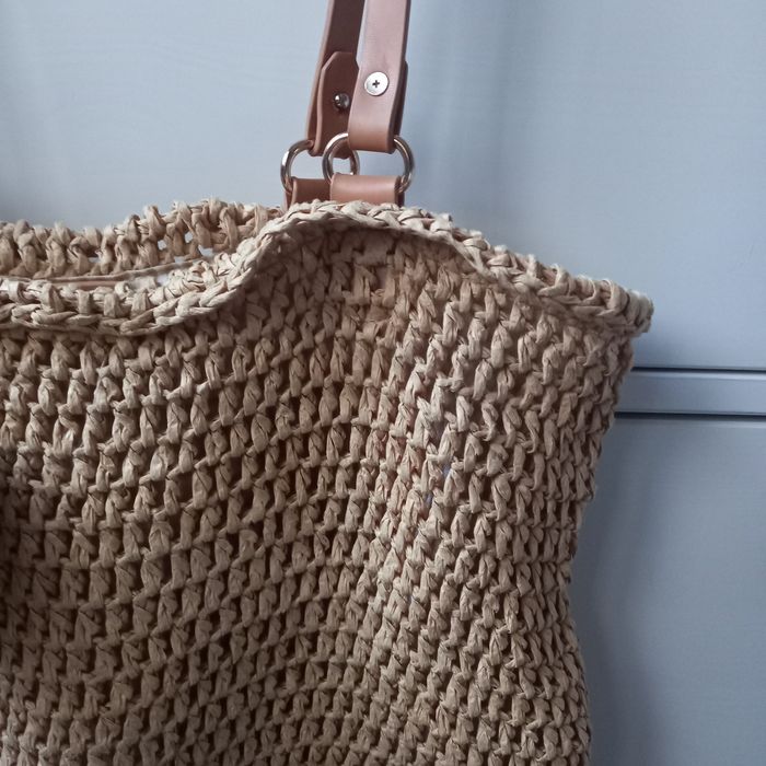 Torba na lato plażę słomkowa torebka