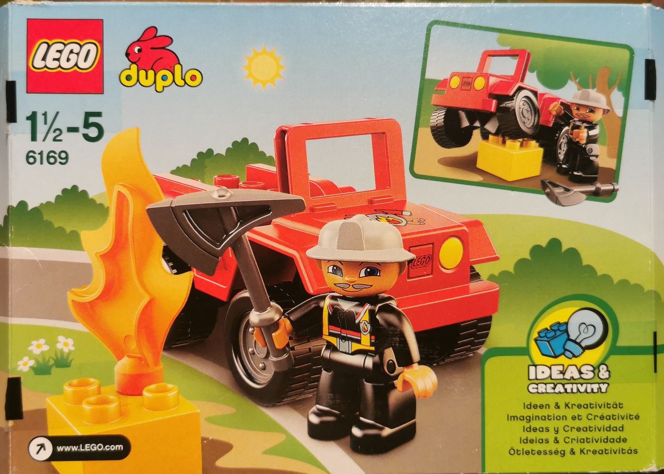 Zestaw LEGO Duplo 6169 Dowódca Straży Pożarnej