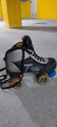 Patins tvd de 4 rodas profissional tamanho 44