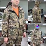 Куртка SOFT-SHELL на флисе. Ветровка демисезонная