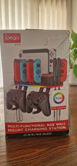 IPEGA PG-SW109 For Nintendo Switch / OLED Four USB Multi-function RGB