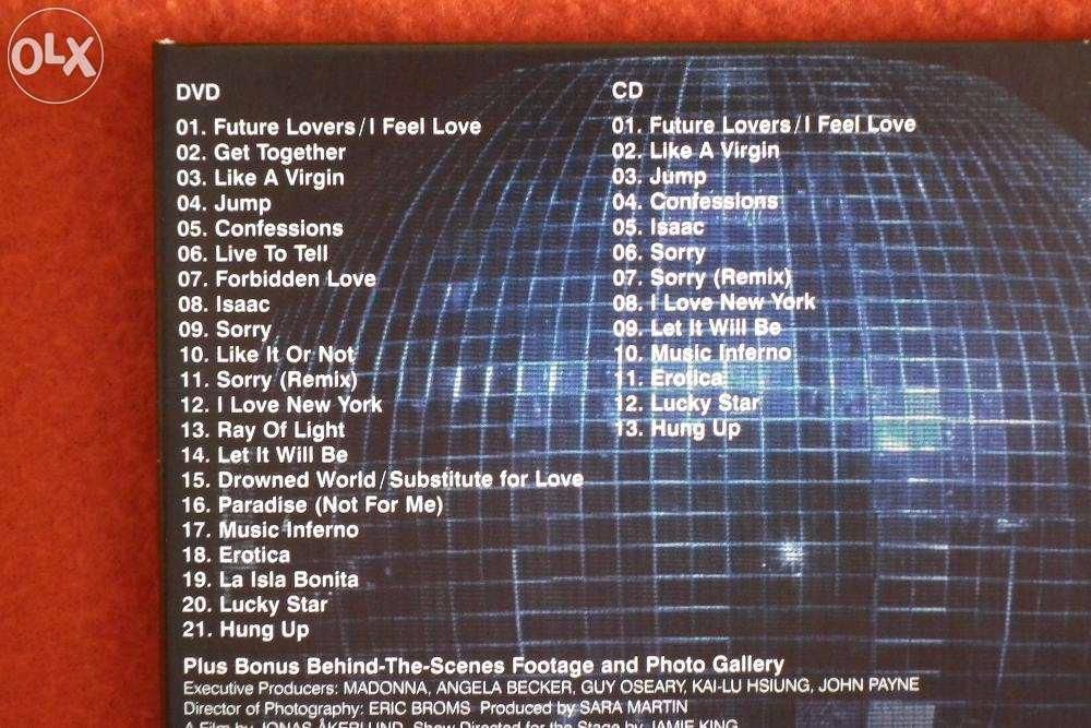 Madonna - The Confessions Tour - cd + dvd