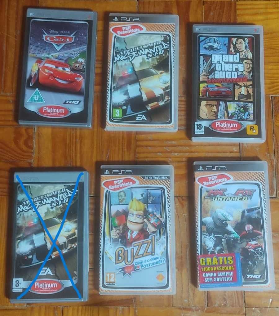 Jogos PSP para venda