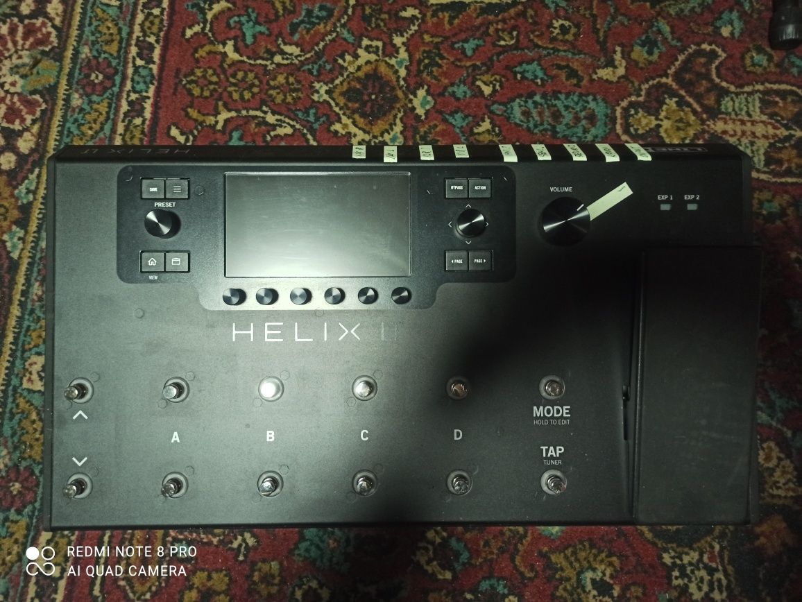 Line6 helix lt процессор