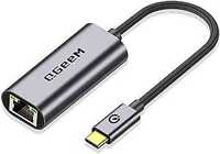 QGeeM Adapter USB C na Ethernet,