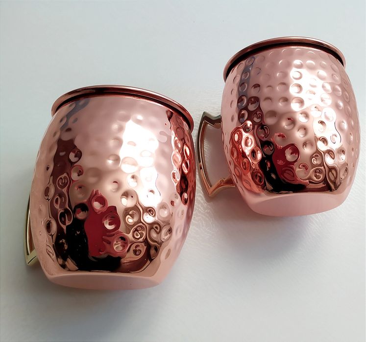 МЕДНАЯ Кружка для коктейлей Moscow Mule барная  коктейльная кружка