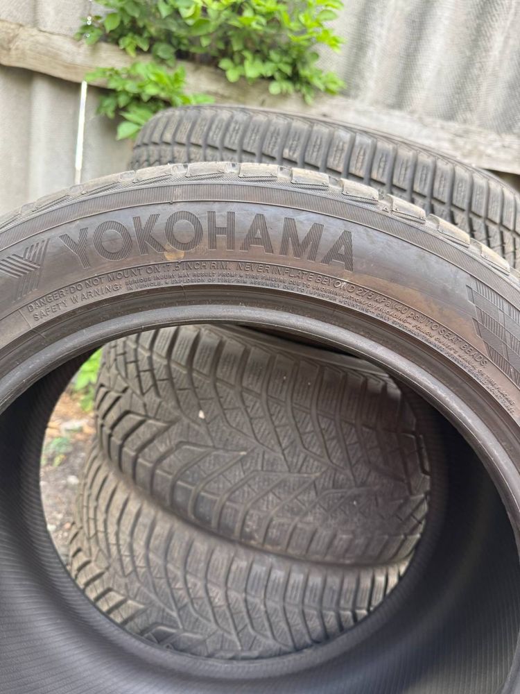 Продам б/у резину Yokohama 245/45 R17 стан на фото.