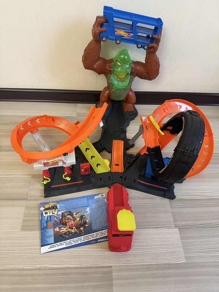 Трек,ігровий набірHot Wheels Toxic Gorilla Slam