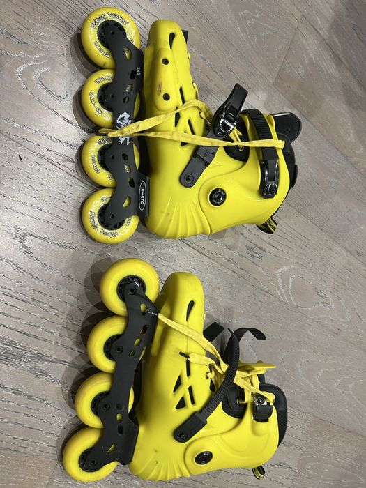 Micro роликові ковзани MT Plus yellow