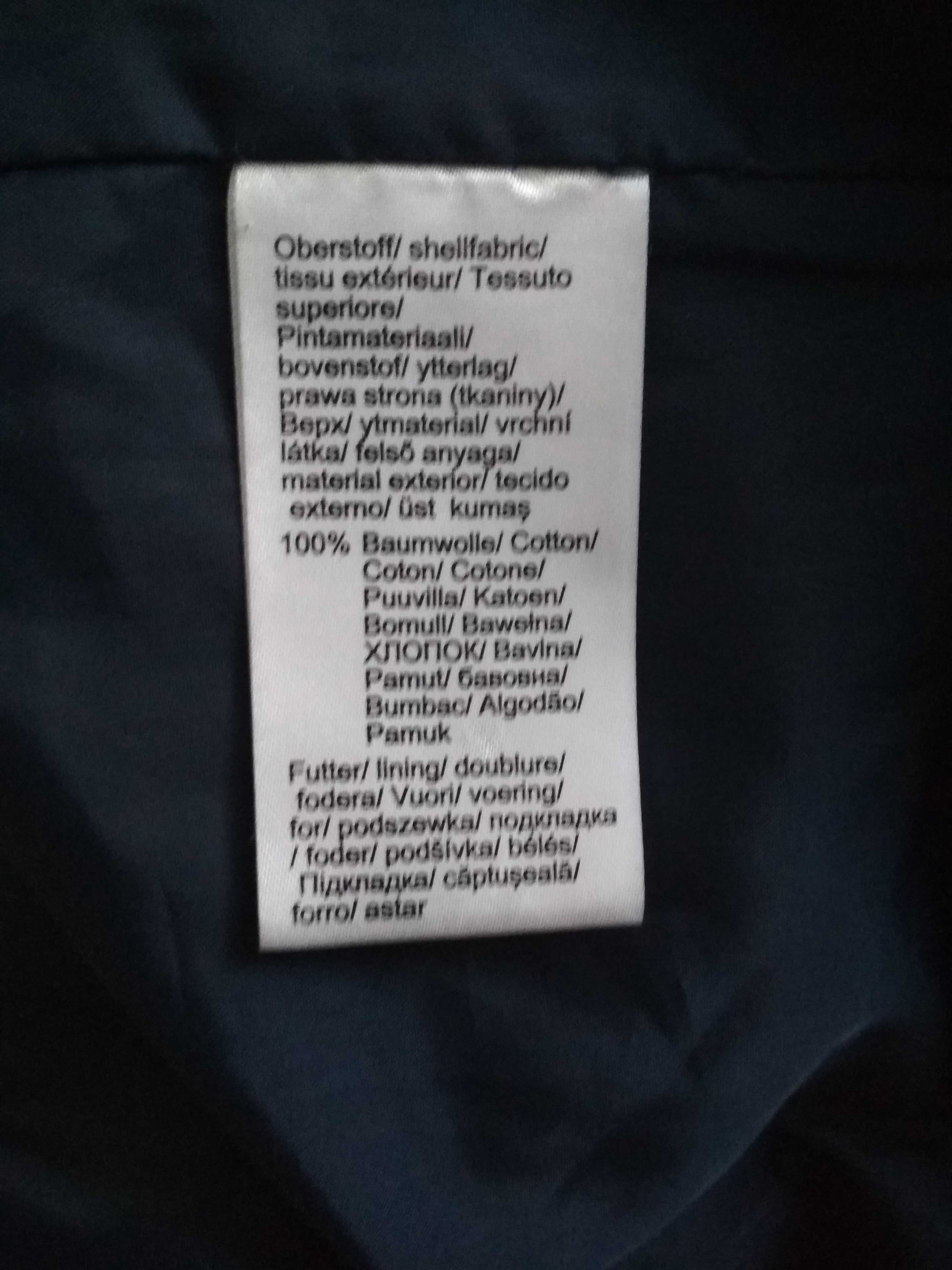 Krótki płaszcz jak kurtka granatowy r. 38 Bonprix Collection
