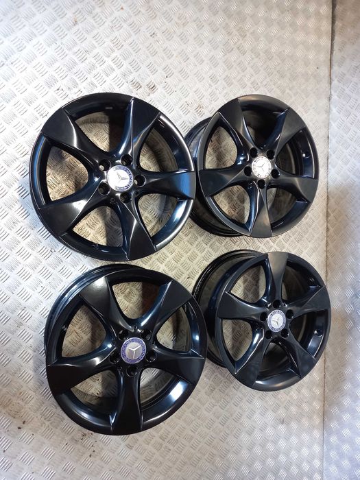 Alu-Felgi "17" Mercedes 5x112 ET52,5 Bardzo ładne Wysyłka