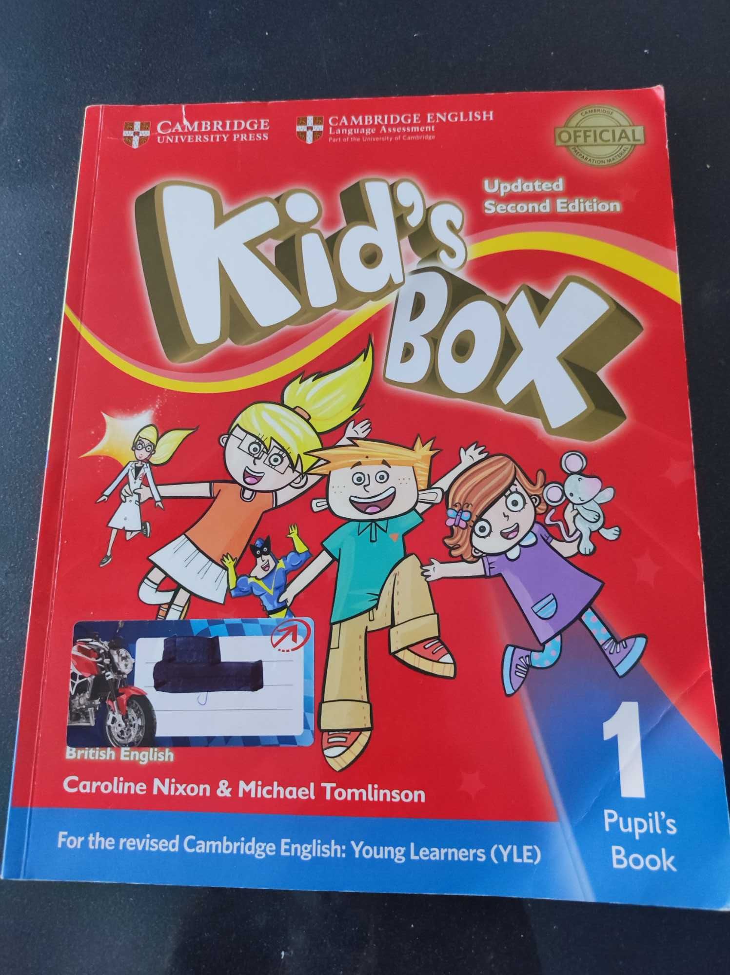 Kid's Box Cambridge - podręcznik do nauki języka angielskiego.