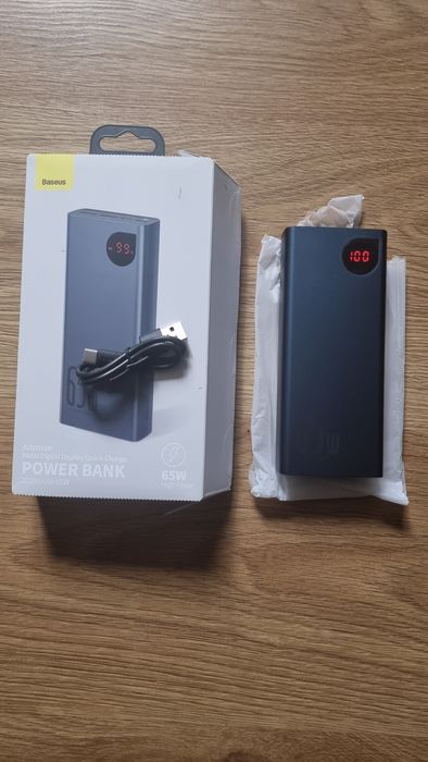Павербанк Baseus Adaman Metal Digital Display 20000mAh 65W