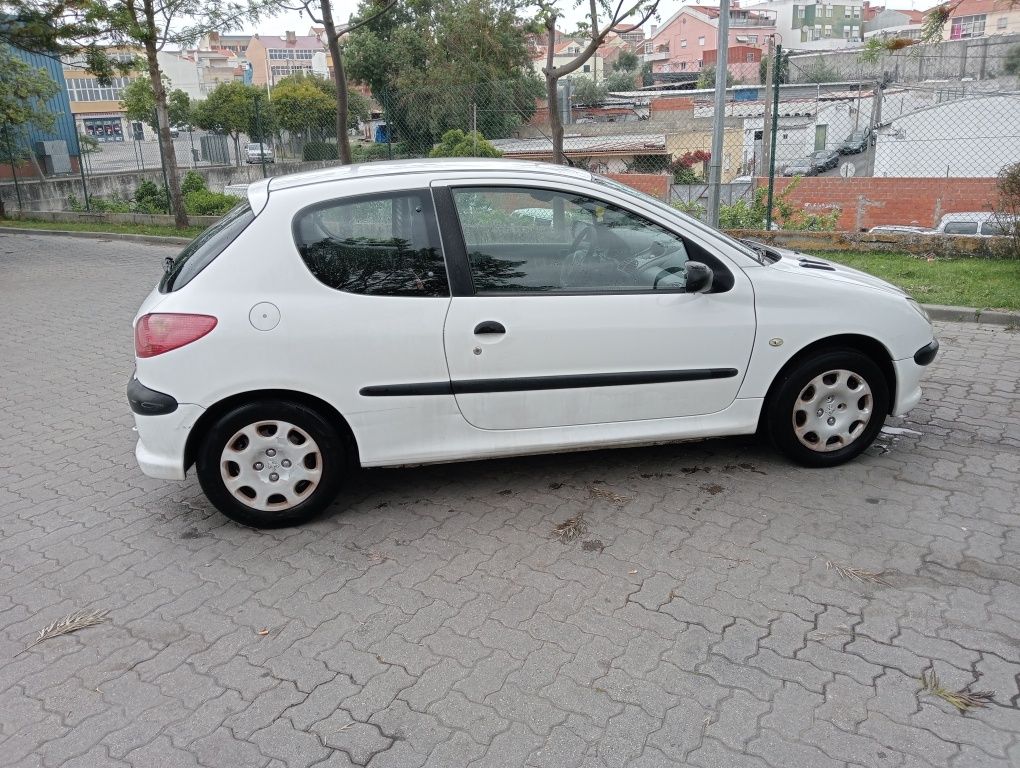 Peugeot 206 comercial 2 lugares motor 1.4 HDI ano 2005