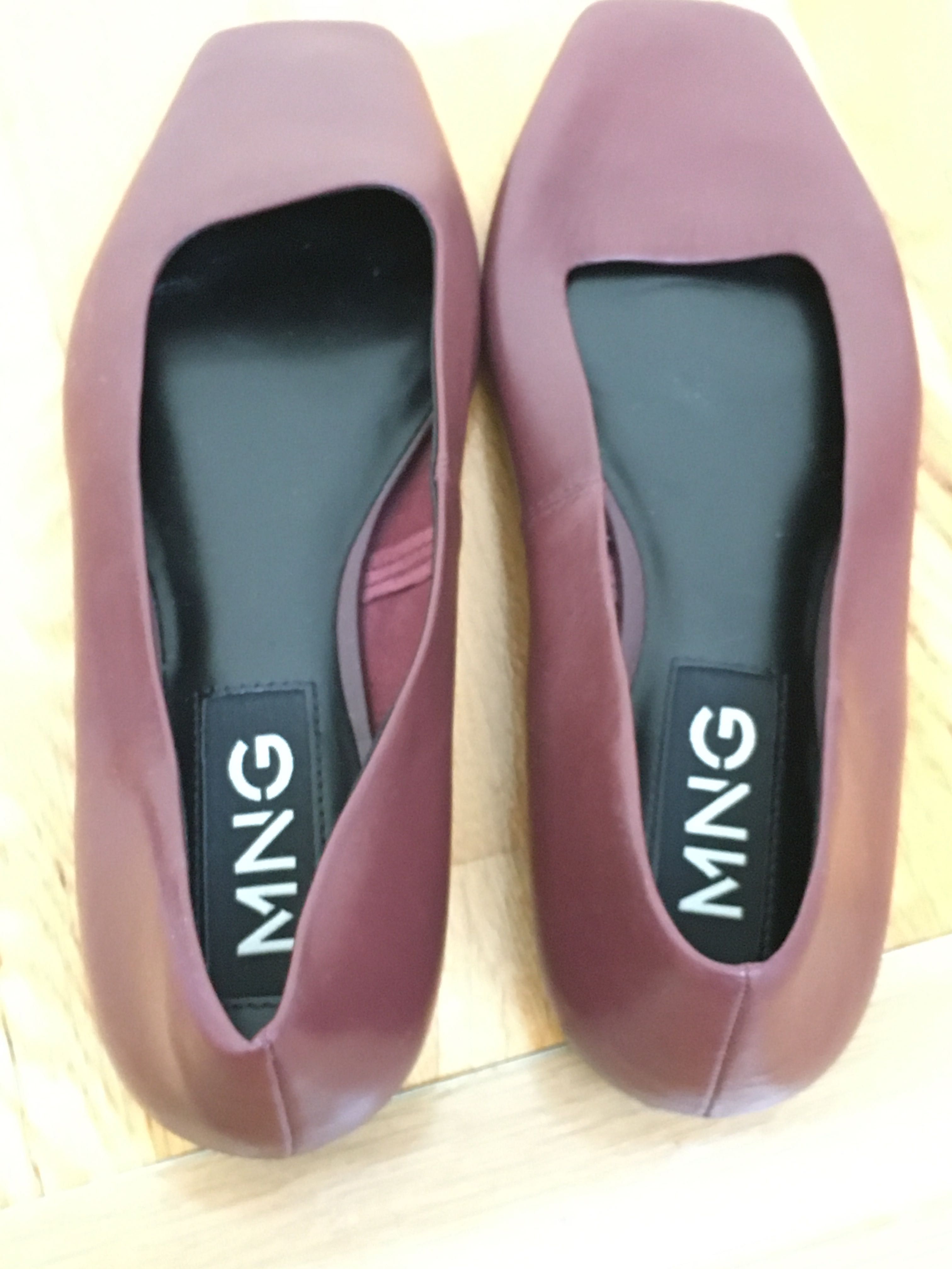 Sapatos em pele da Mango