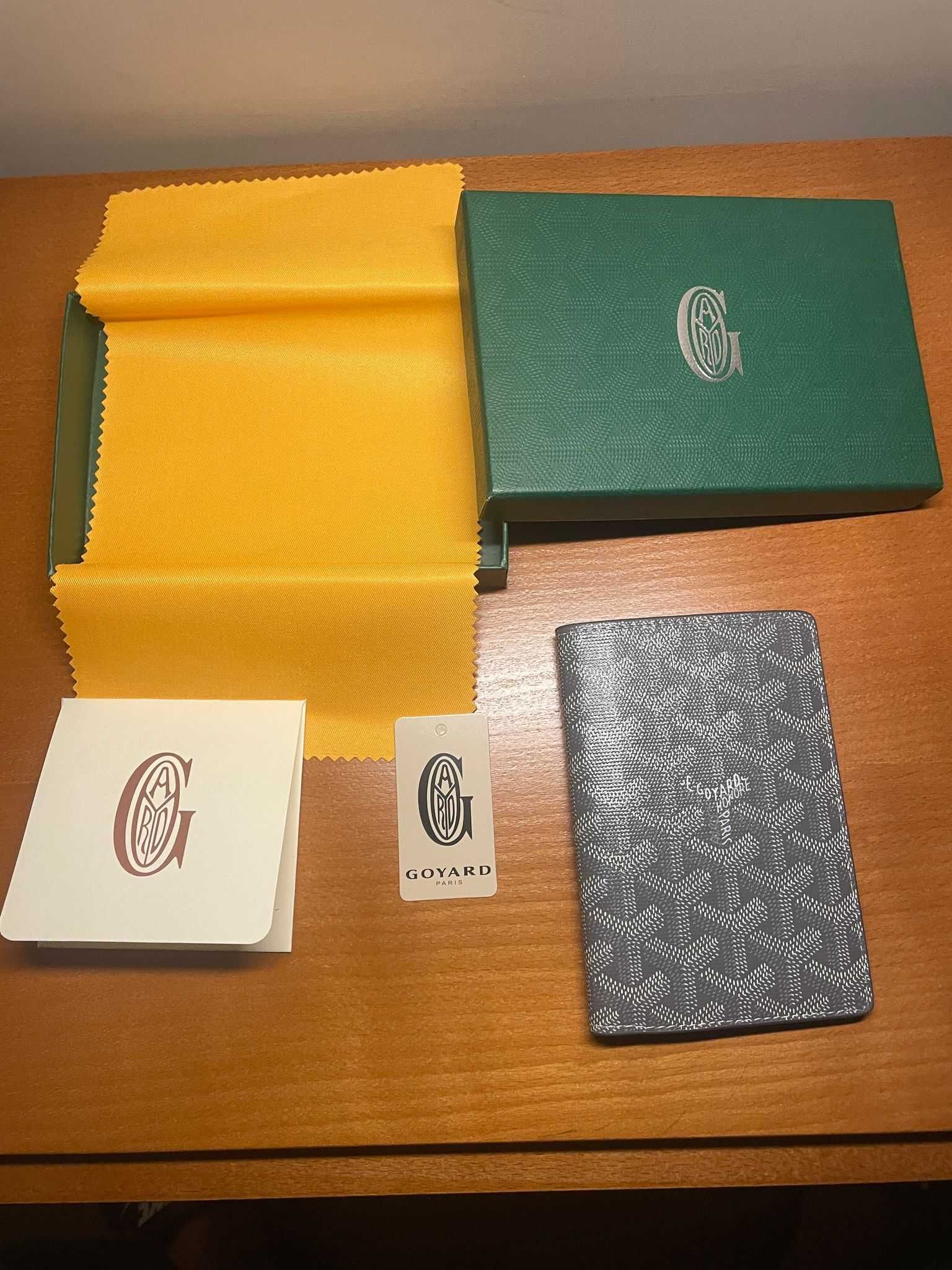 Carteira Goyard Cinzenta, Nova Nunca usada