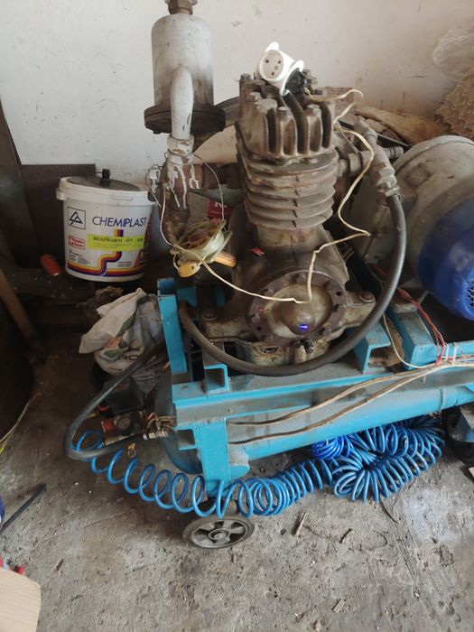 Саморобний піскоструйний апарат (потужний компресор)