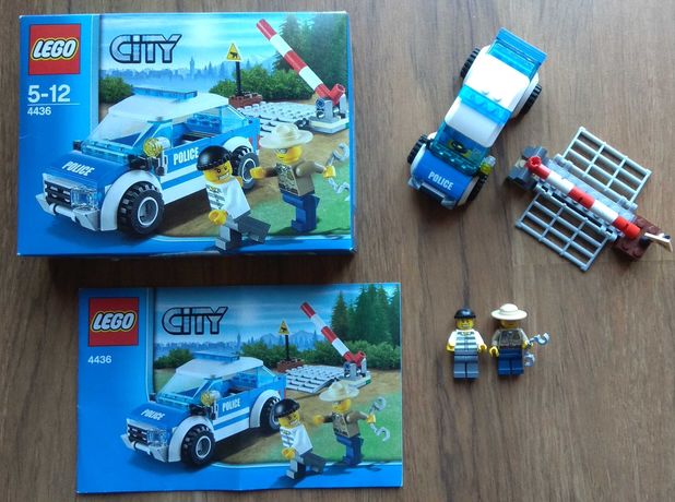 Lego City Wóz patrolowy 4436; 5-12 lat; 97 części; stan BDB