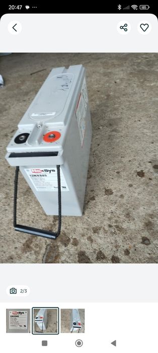 Akumulator Agm 85 ah