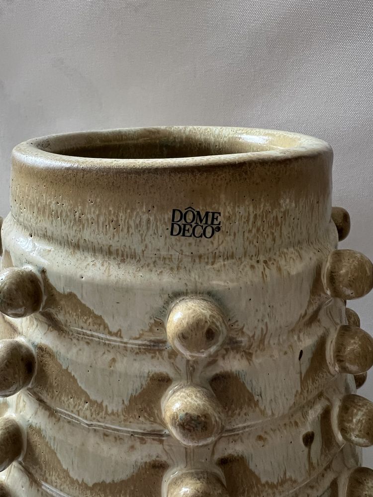 Nietuzinkowy ceramiczny wazon, Belgia,Dome Deco