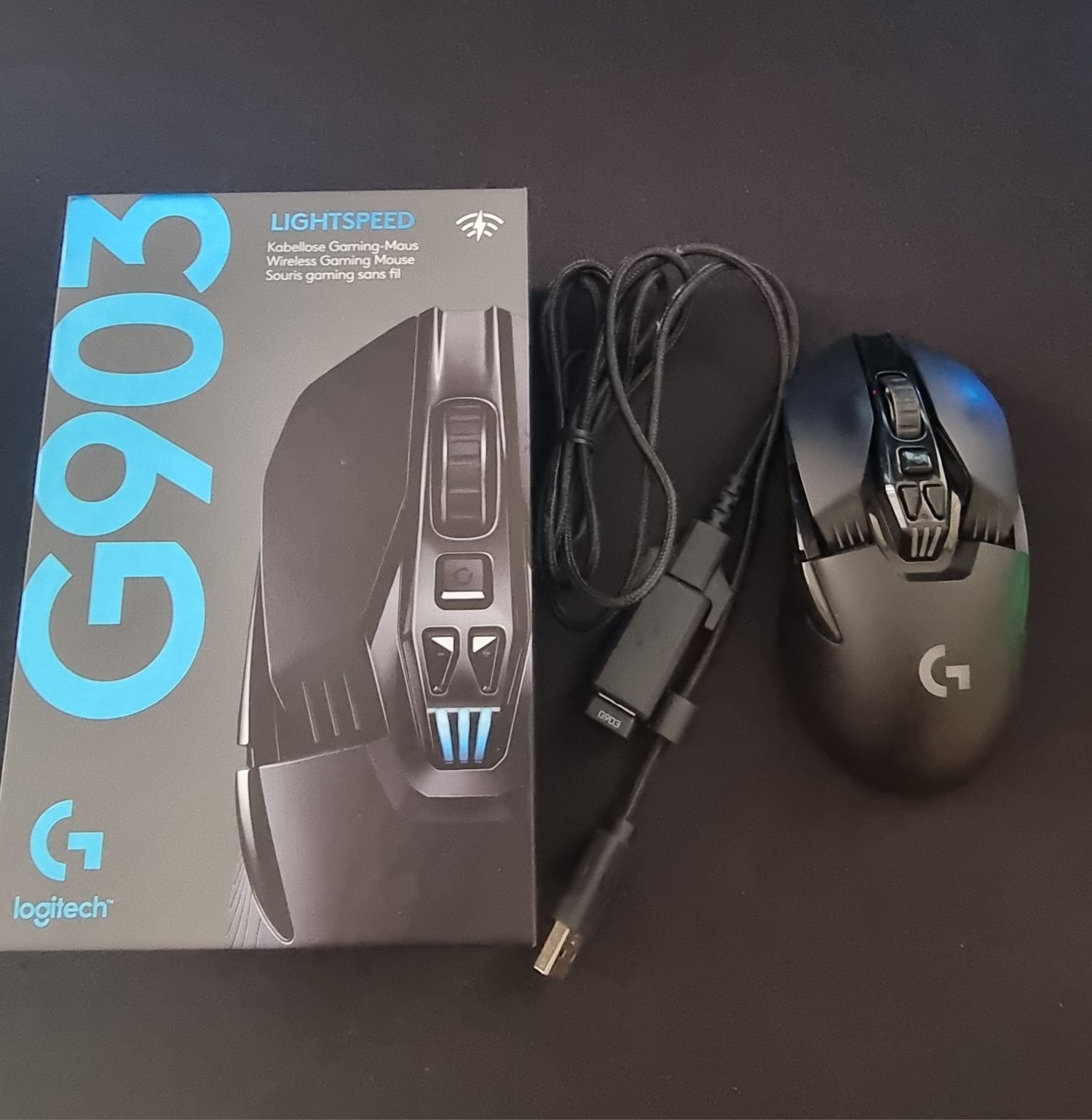 Ігрова бездротова миша  Logitech G903 Hero Lightspeed