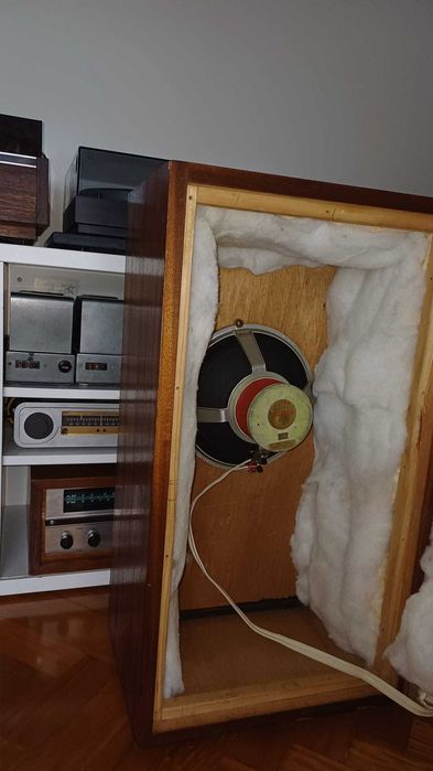 Colunas Vintage Wharfedale Super 10RS DD – Full Range