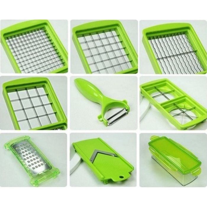 Овощерезка 12 в 1 Nicer Dicer Plus терка / измельчитель найсер дайсер