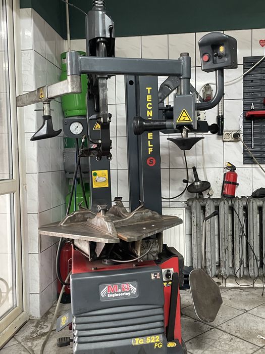 Montażownica do opon bezłyżkowa przystawka do run flat  MB TC 523PG