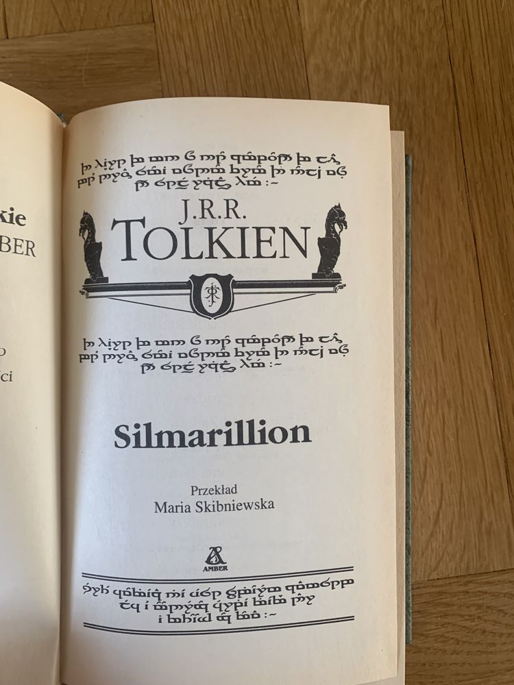 Tolkien „Silmarillion” zielona seria Amber