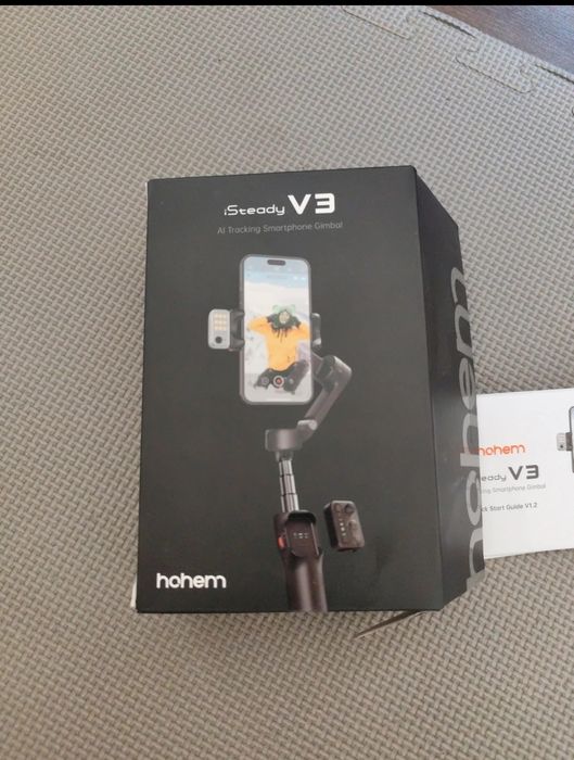 Gimbal Hohem iSteady v3 z funkcjami śledzenia  AI