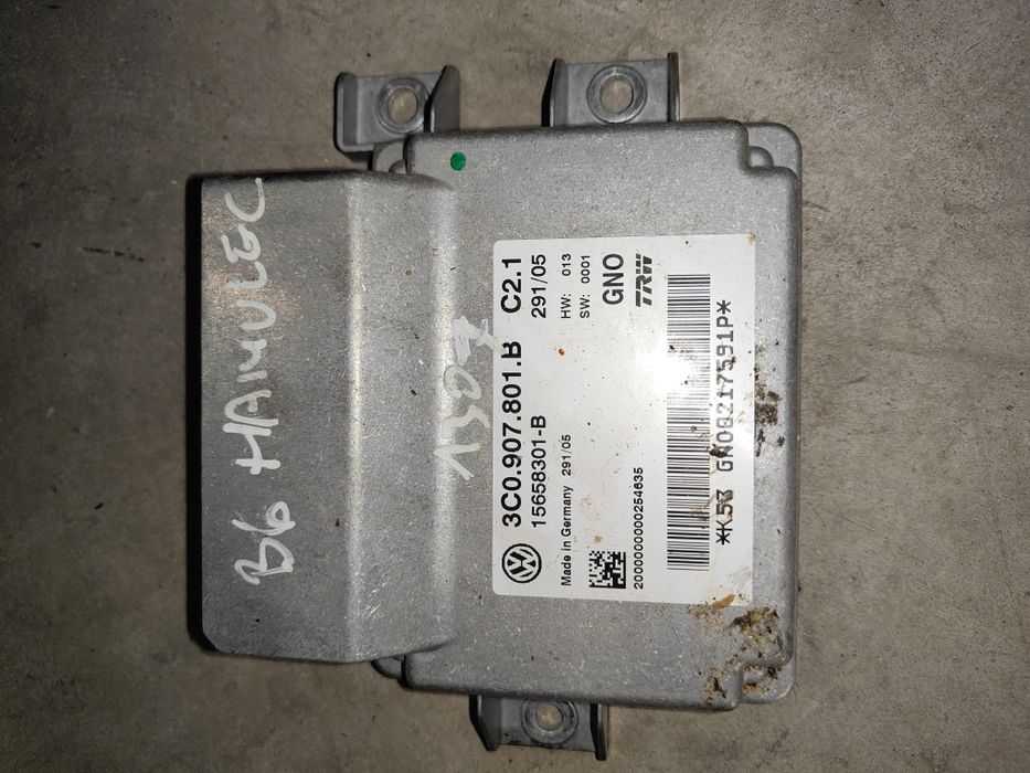 Passat B6 2.0 TDI moduł sterownik hamulca ręcznego 3C0.907.801B i inne