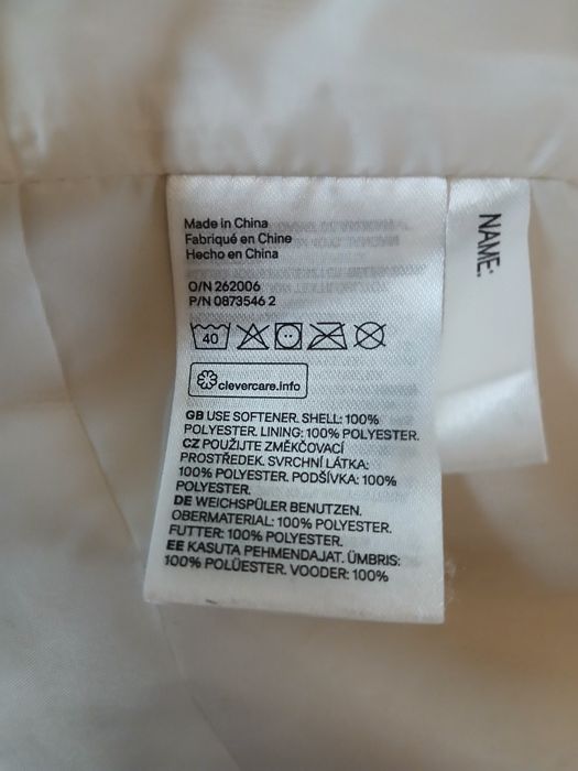 Bezrękawnik, kamizelka, futrzak H&M 134/140