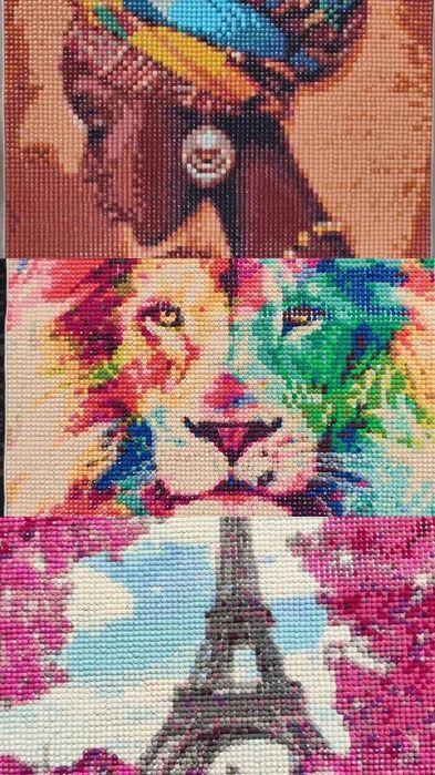 Faço pintura de diamantes com fotos personalizadas
