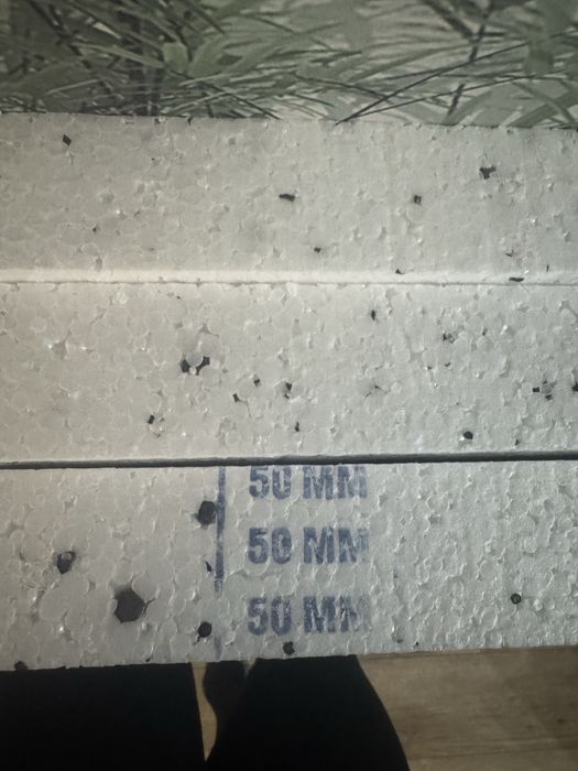 Styropian biały 5 cm 9 sztuk