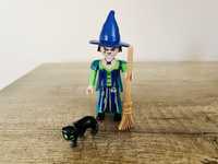 Playmobil figurka seria 15 czarownica wiedźma z kotem