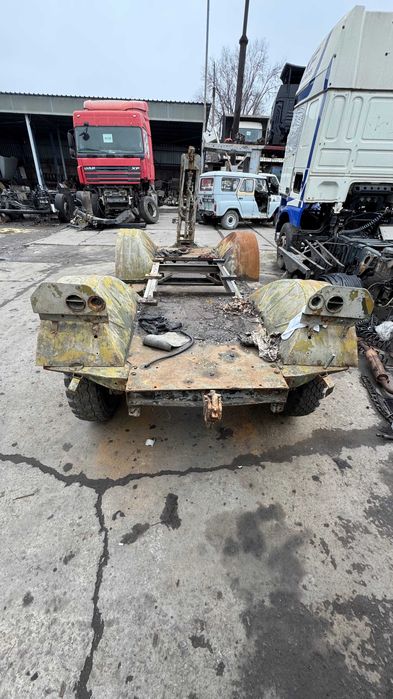 Прицеп з-під генератора 30кВт 2х-осний