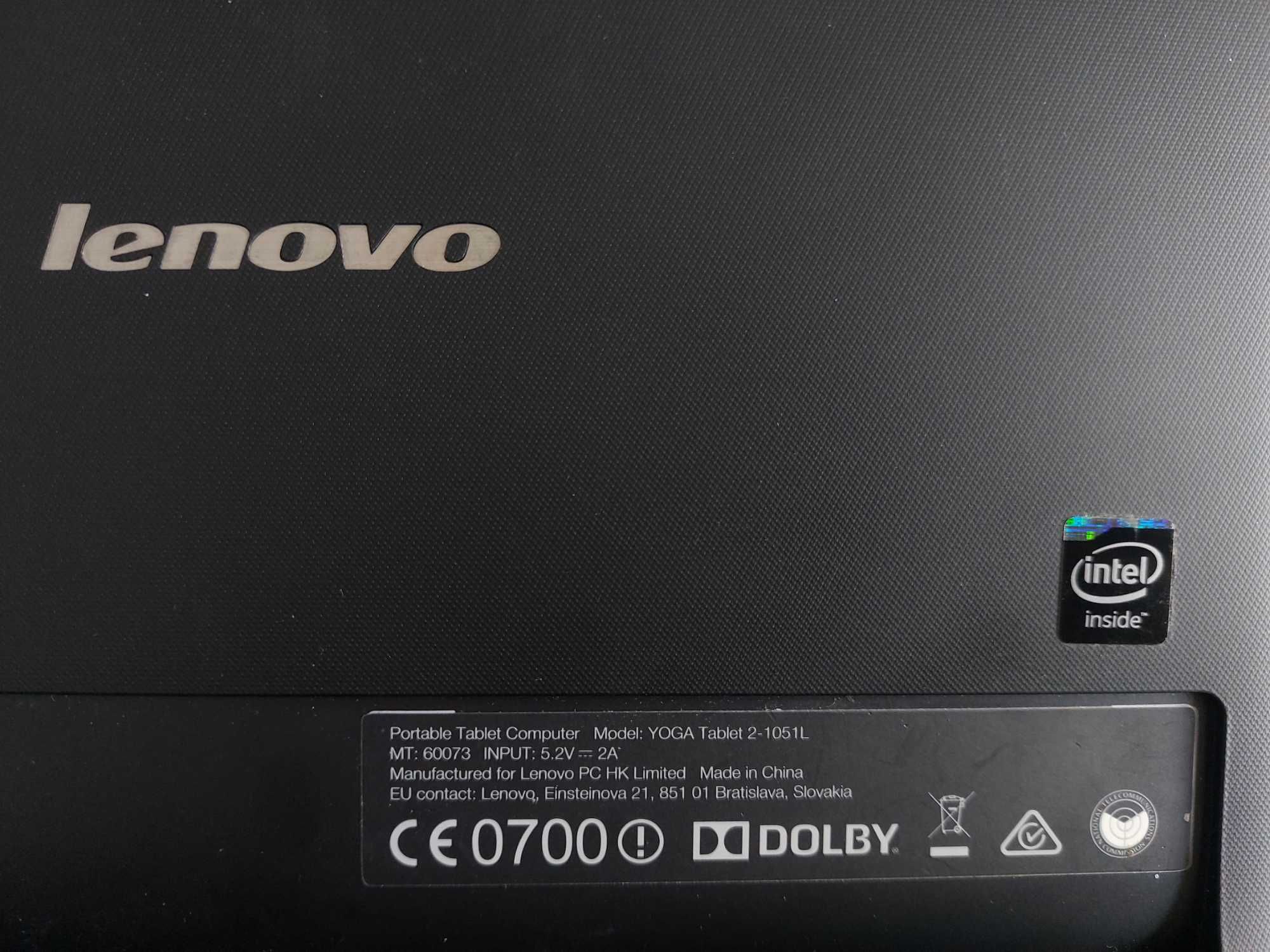 Tablet Lenovo Yoga 2 z klawiaturą bluetooth Windows ładowarka