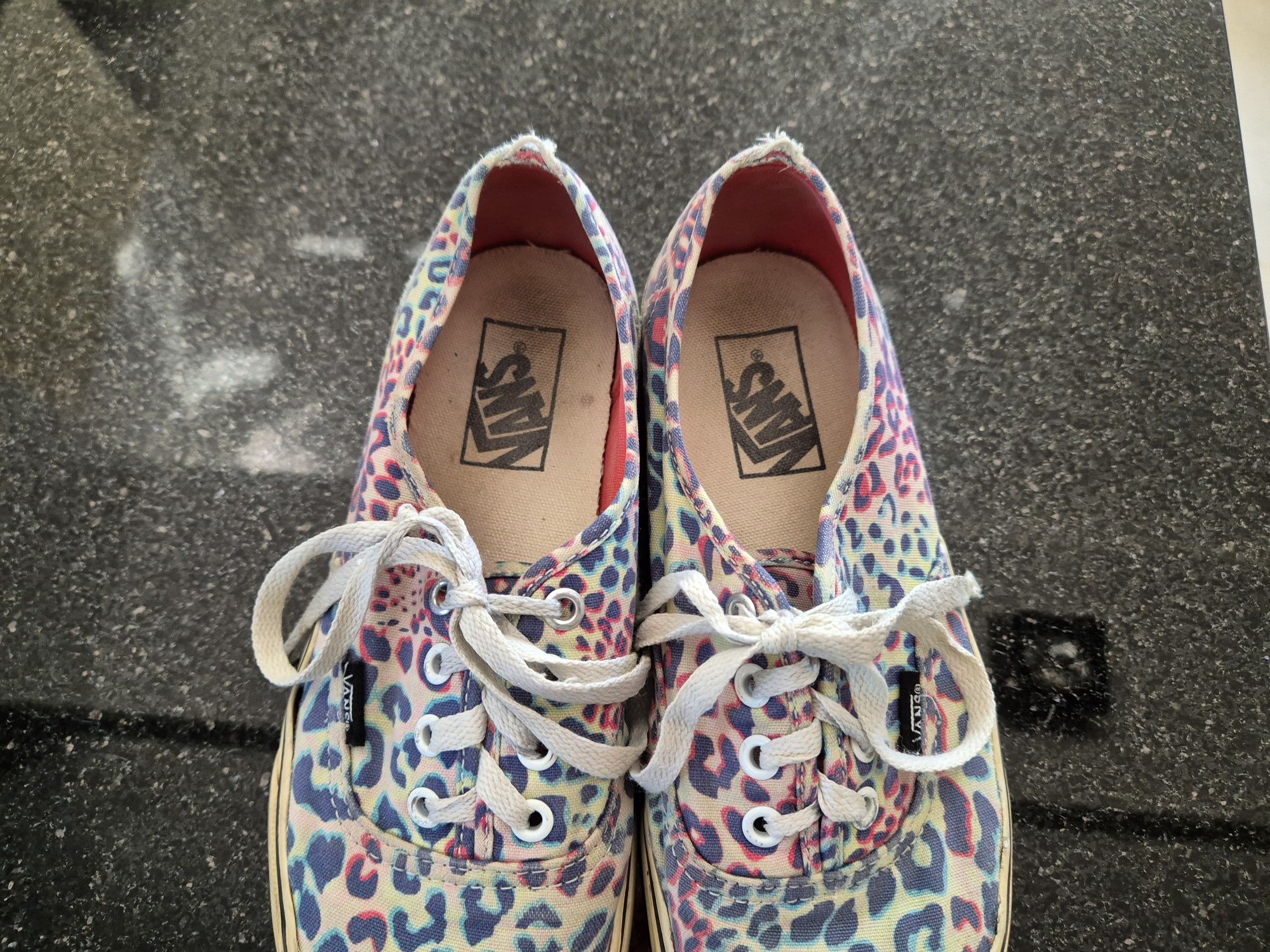 Buty Vans Authentic 38 leopard multi True White trampki na wf