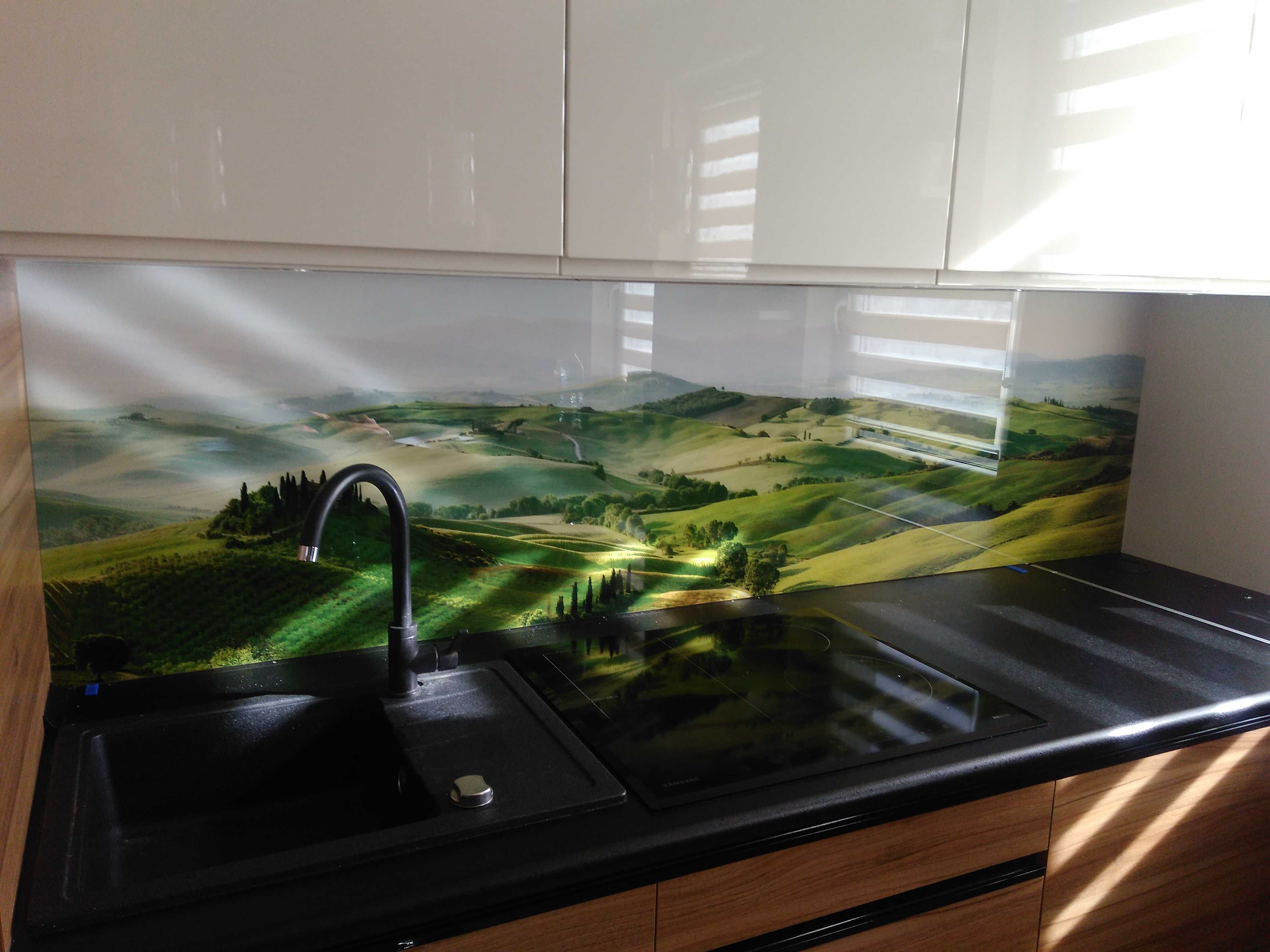 Grafika na szkle 200x50cm nadruk uv - Sosnowiec, Mysłowice, Katowice