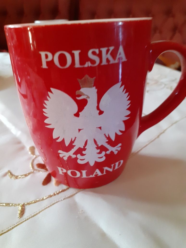 KUBEK z Polski z nadrukiem