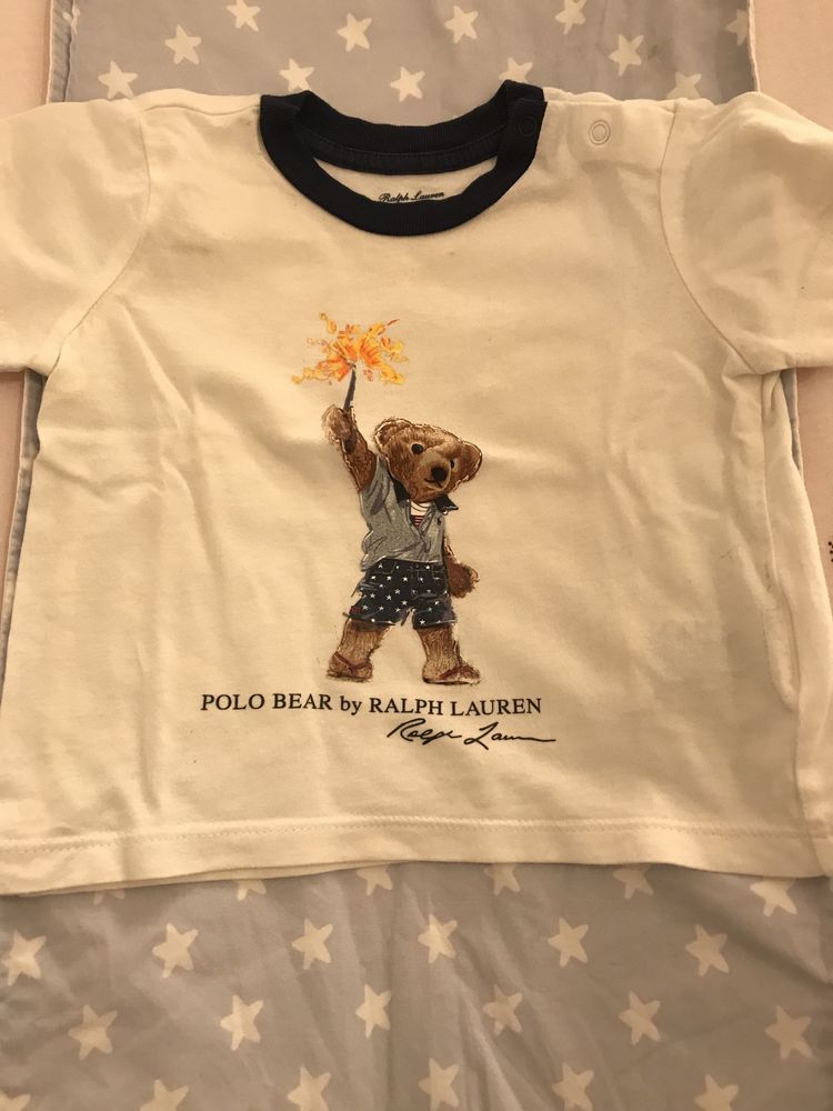 T-shirts ursinho da Ralph Lauren