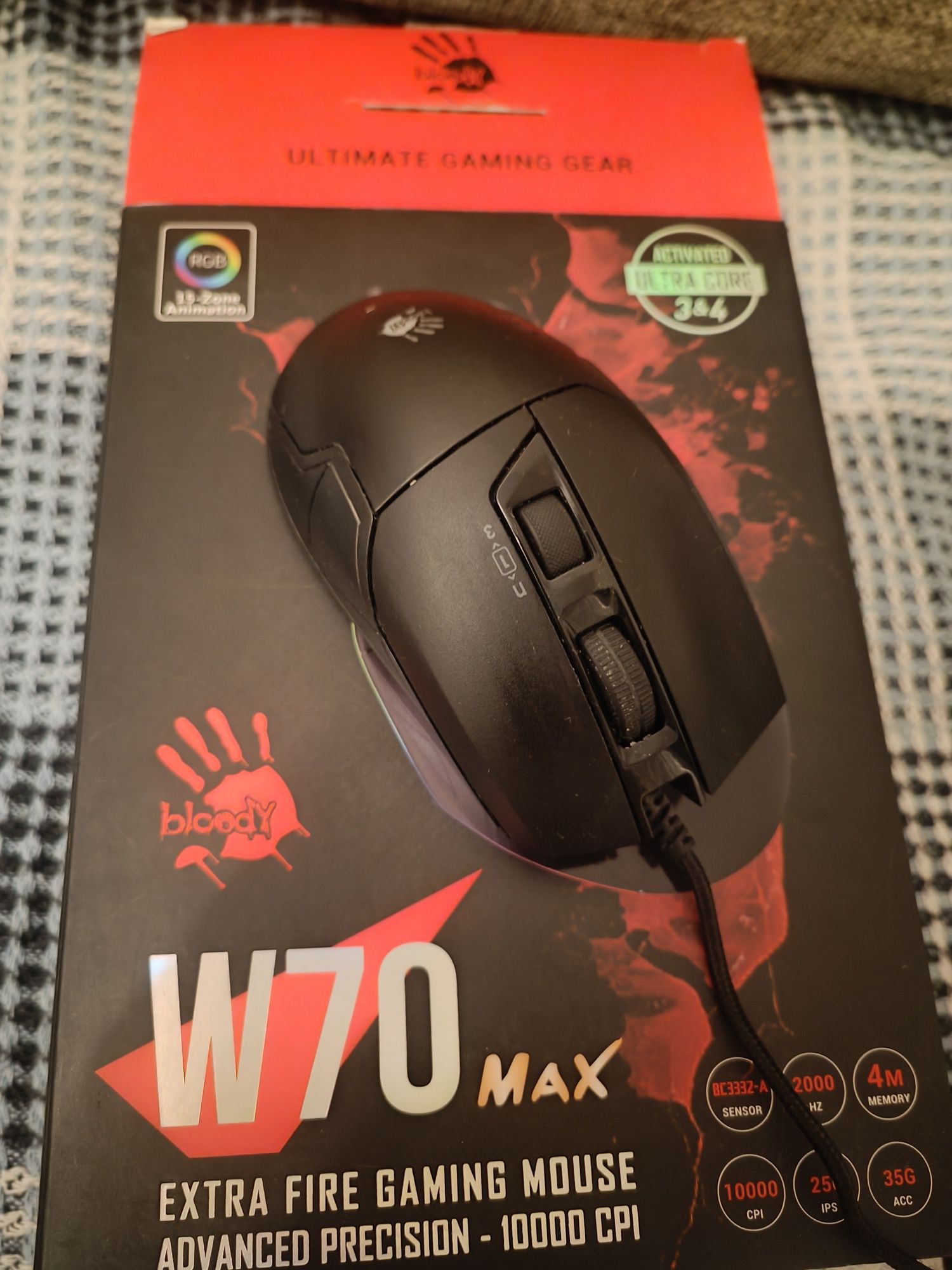 Игровая мышь Bloody w70 max
