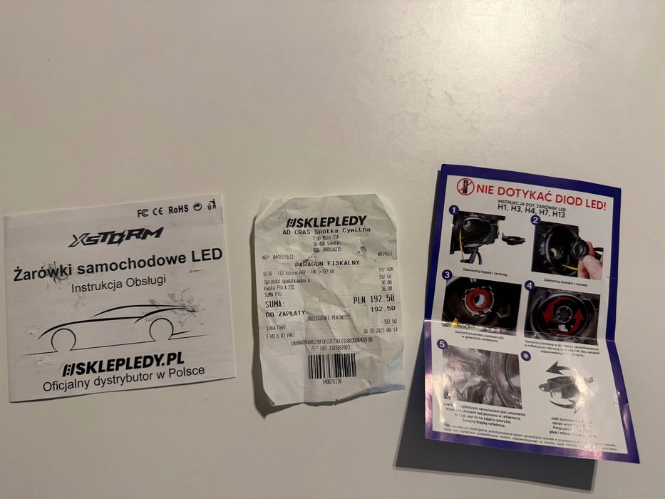 Żarówki Samochodowe LED Xstorm H4