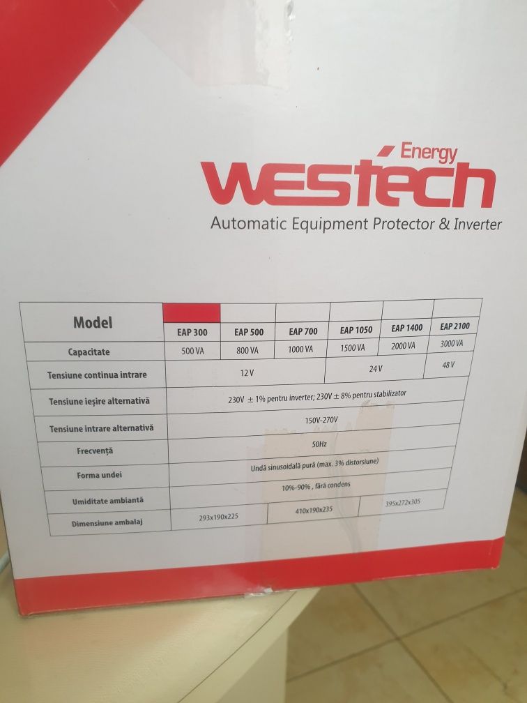 ДБЖ Westech 300 з акумулятором