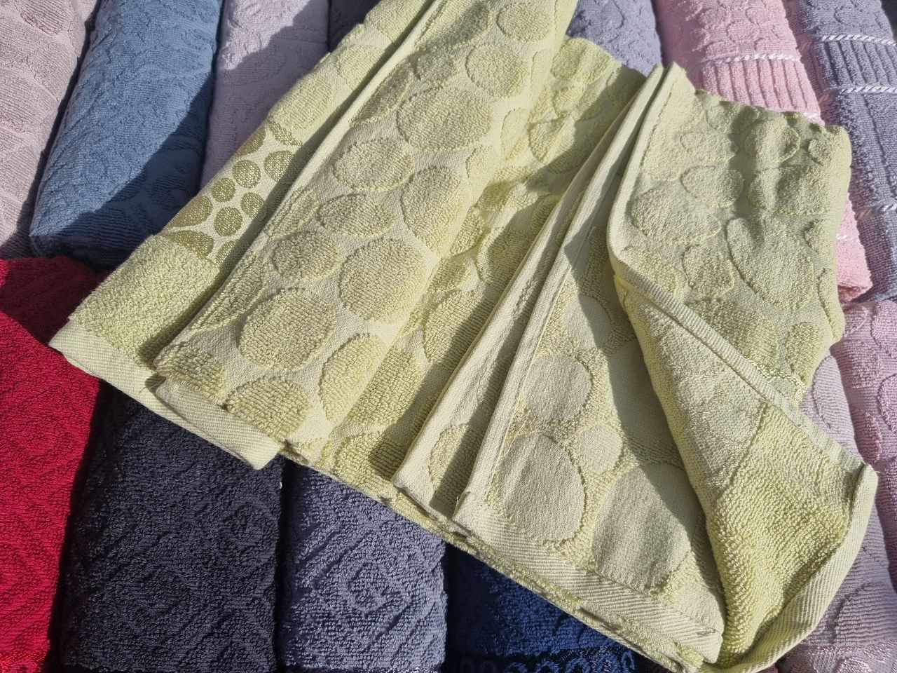 Рушники банні Luisa. Щільність 500гр/м.кв. Туреччина. 100% бавовна.