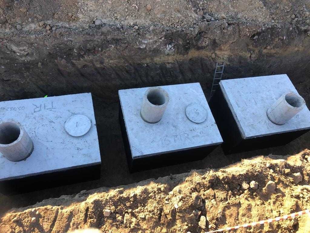 Szambo betonowe małe 2m3 zbiornik na deszczówkę 2000 litrów Frampol