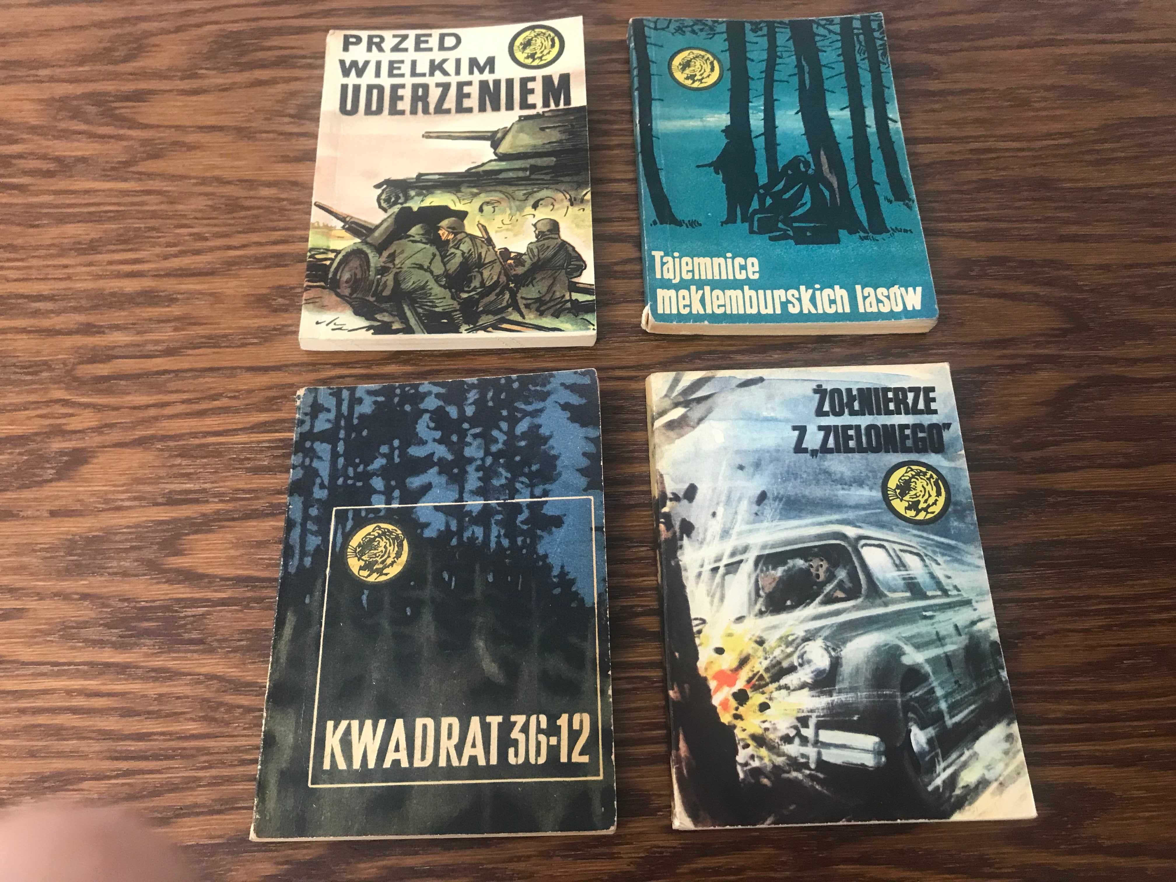 Żółty Tygrys książki zestaw druga wojna światowa PRL