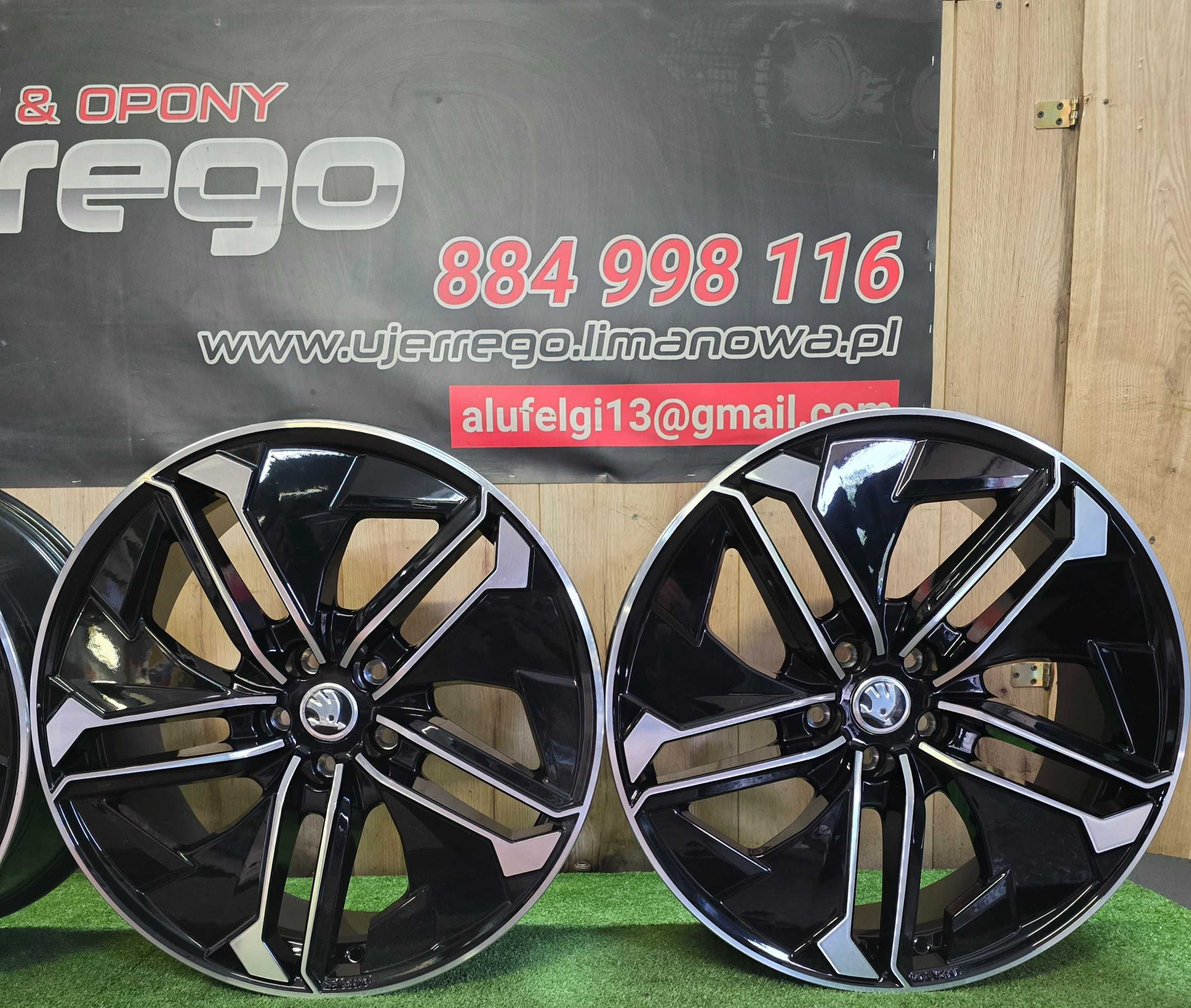 NOWE ALUFELGI SKODA 20x5x112 - Elroq,Kodiaq,Octavia,Superb